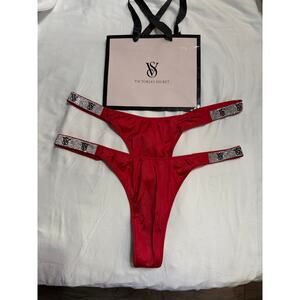 NWT Victoria’s Secret Very Sexy Bling Thong Lot – Size M